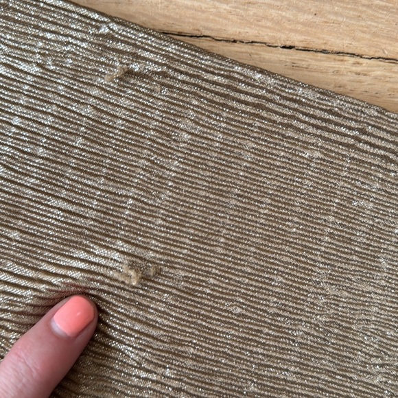 Girls Gold Jumpsuit sz 10 - Picture 4 of 4